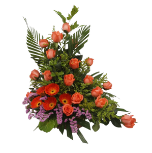 Roses and Gerberas Table Flower (FTA0069)