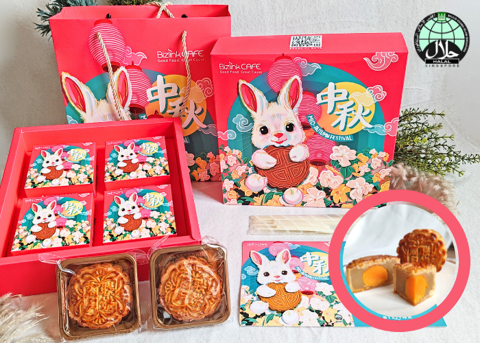 Single Yolk, White Lotus Paste Mooncake (P4-01) (Bulk Purchase)
