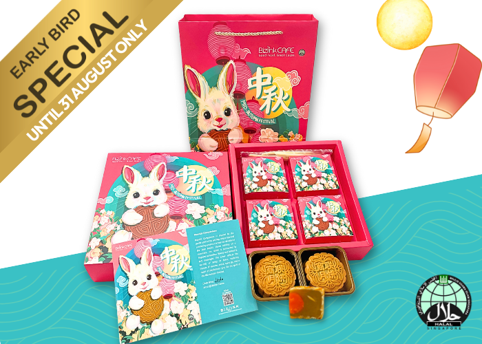 Traditional Mooncakes (4 pieces per box) - Early Bird Special (Until 31 August)