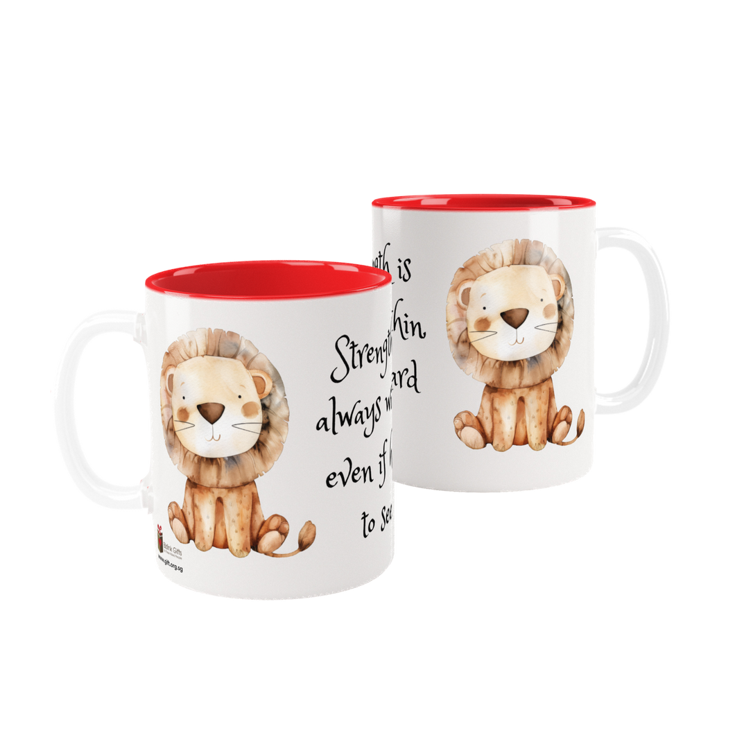 Strength Is Always Within Even If Hard To See.