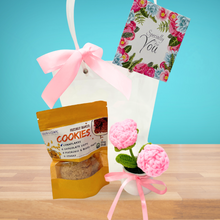 Flower and cookie Gift Set