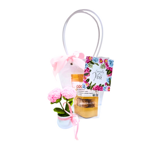 Flower and cookie Gift Set