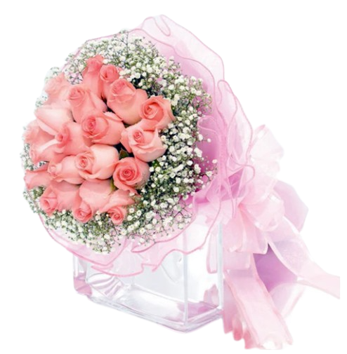 20 Pink Roses Bouquet (HB0089)