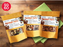 SG60 Nutty Snack Pack – Almond, Cocktail & Cranberry Mix