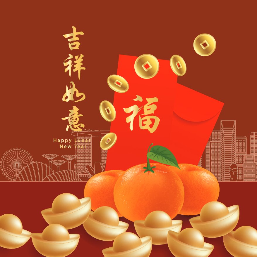 Abundance of Wealth and Luck (CO06) Cards