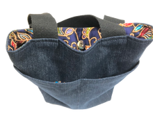 Denim Bag with Batik Inner Lining (TC036)