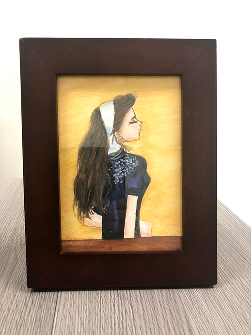 Lady in Blue