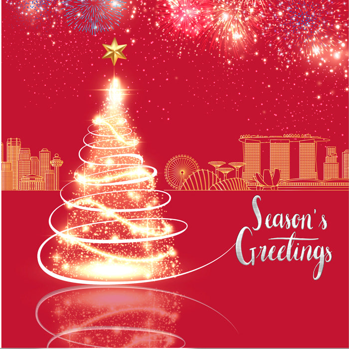 Christmas in Singapore (XN03) Cards