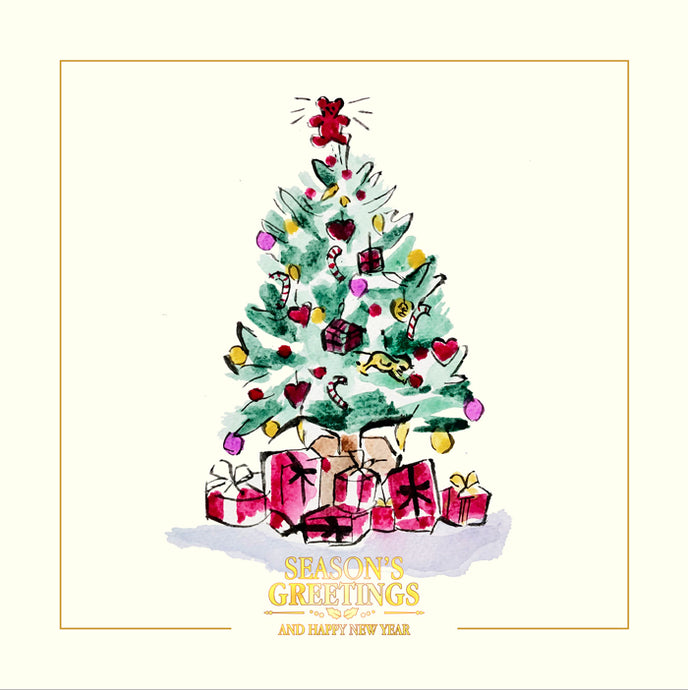 Christmas Tree (XN05) Cards
