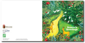 Green Christmas (XO04) Cards