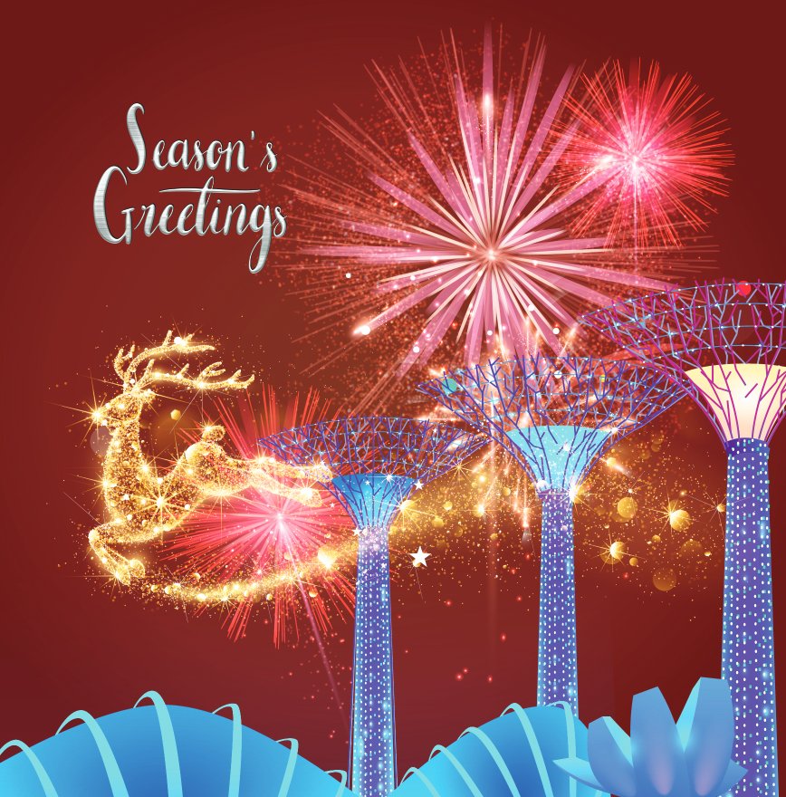 Christmas Magic (XO07) Cards