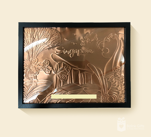 Handcrafted Copper Tooling Plaque A4 (CP03D-SG Iconic)