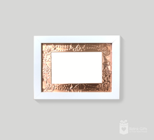 Handcrafted Copper Tooling Plaque A5 (CP01B-Orchid Pattern)